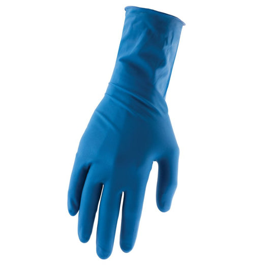 12 mil Latex Disposable Gloves 50/BOX - Glove Master