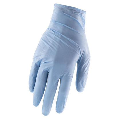 4 mil Powdered Nitrile Disposable Gloves 100/BOX - Glove Master