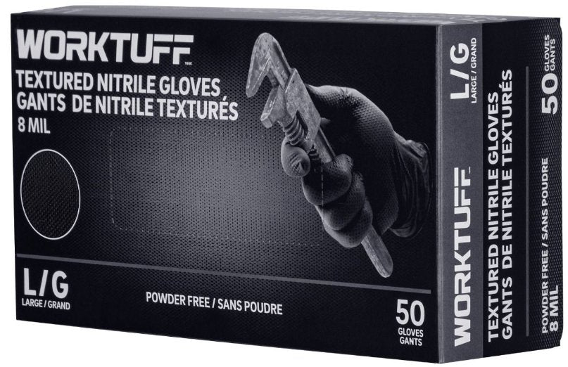 8 mil Nitrile Gloves 50/BOX - Glove Master the box